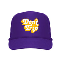 Don't Trip LA Trucker Hat - Purple
