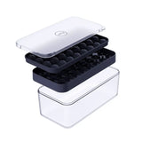ICE BOX Reusable Silicone Ice Tray & Ice Storage- Charcoal