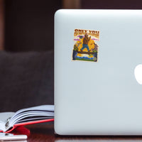 Smokey Bear - Only You Can Prevent Forest Fires (Vinyl Die-cut Sticker, Indoor/Outdoor)