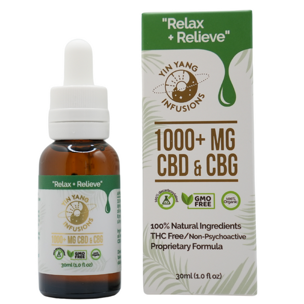1000+mg CBD / CBG Drops
