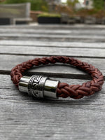 Cool Embossed Clasp Bracelet: Men