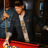 Cowboy Hat - Black/Gold