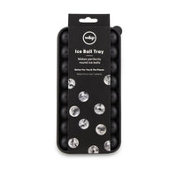 ICE BOX Reusable Silicone Ice Tray & Ice Storage- Charcoal