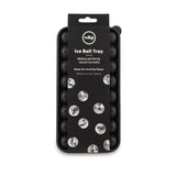 ICE BOX Reusable Silicone Ice Tray & Ice Storage- Charcoal