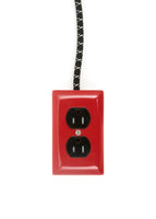 Extō in BOTTLE ROCKET RED w/ Black & White X Cord