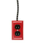 Extō in BOTTLE ROCKET RED w/ Black & White X Cord