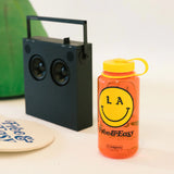 Be Happy 32oz Wide Mouth Nalgene Water Bottle (3 Colors)