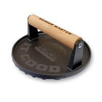 Burger Master Cast Iron Grill Press - Smash Burgers