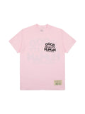 GOOD QUALITY HUMAN TEE :: LOS ANGELES EDITION - Pink/Black