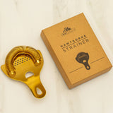 Hawthorne Strainer Gold