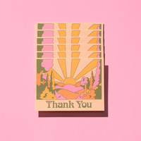 Thank You :: Sunrise Greeting Card