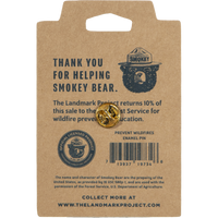 Smokey Bear Postage Stamp Pin