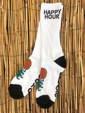 Happy Hour Shades | Mucho Relaxo Socks | White/Black