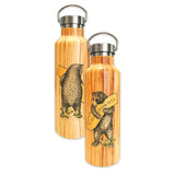California Bear Woodgrain Water Bottle
