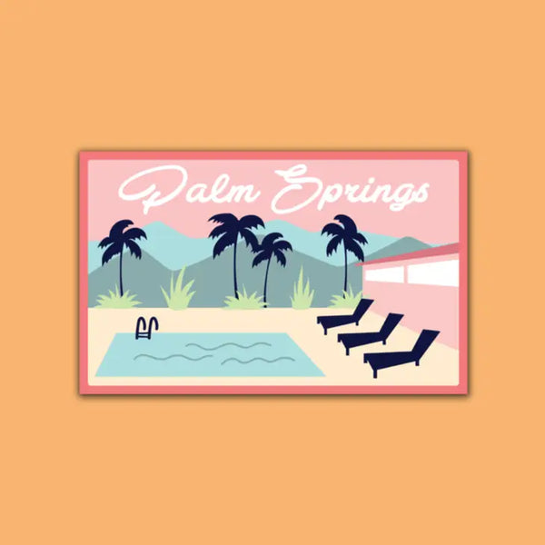Palm Springs Sticker