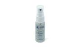 Spray bottle labeled 'Lens Cleaner' on a white background
