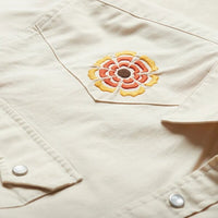 Crosscut Snapshirt : Long Sleeve Shirt :: Beach Blooms