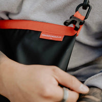 MINI DRYBAG BY GUDO - Black/Fire Red