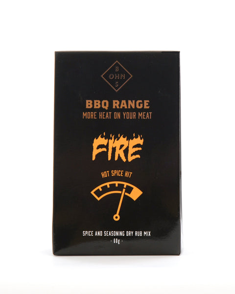 Fire - BBQ range. More heat on your meat. HOT spice hit. - 60g