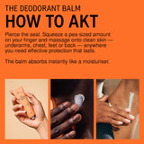 The Deodorant Balm SC.01 (Petitgrain • Mandarin • Neroli)