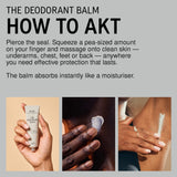 The Deodorant Balm SC.02 (Cedar • Eucalyptus • Orange)