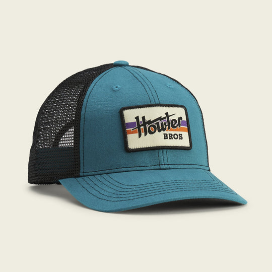 Howler Electric Stripe Standard Hat:: Dark Teal/Black