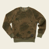 Eleos Fleece Crewneck :: Forest Floor : Frond