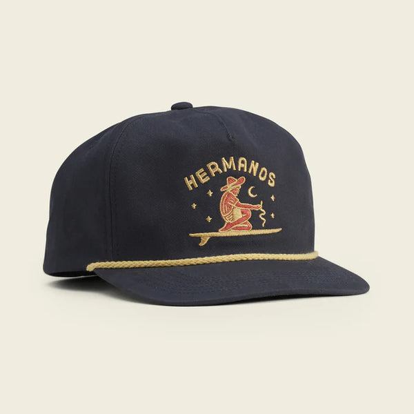 Ocean Offerings Snapback Hat :: Navy Twill