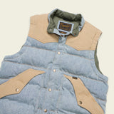 Howler Brothers Rounder Vest - Sky Denim / Dirt