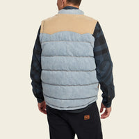 Howler Brothers Rounder Vest - Sky Denim / Dirt