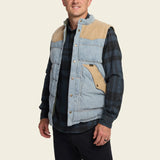 Howler Brothers Rounder Vest - Sky Denim / Dirt