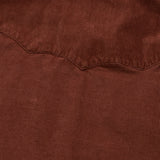 Banning Corduroy Snapshirt - Mink Brown
