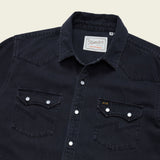 Dust Up Denim Snapshirt - Morrison Black Wash