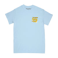 FREE & EASY X THE BEATLES YELLOW SUBMARINE BUBBLES SS TEE - Powder Blue