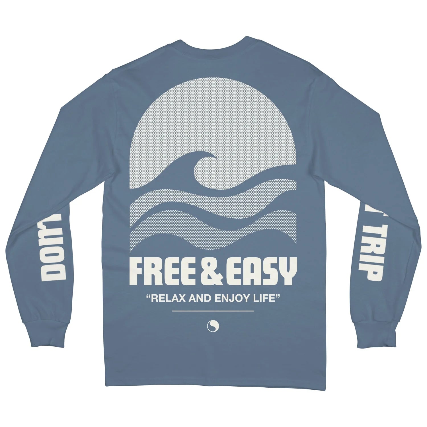 HIGH SEA LS TEE - Denim Blue – Wicked+