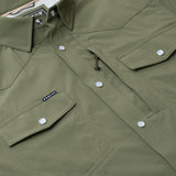THE GRAZER || SLIM FIT Short Sleeve Pearl Snap Western TUFF THREADS Shirt
