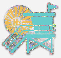 Hermosa Beach Stickers / Wicked House Stickers - SMALL & LARGE STICKERS
