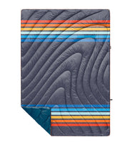 Original Puffy Blanket - Coastal Retro Rays