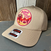JOSHUA TREE NATIONAL PARK - 5 Panel Mid Profile Mesh Back Trucker Hat - Khaki