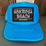 Hermosa Beach ROPER Trucker Hat - Neon Blue