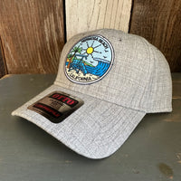 Hermosa Beach SHOREFRONT Premium 6-Panel Low Profile Snapback Hat - Heathered Grey