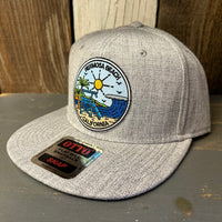 Hermosa Beach SHOREFRONT 5-Panel Mid Profile Snapback Hat - Grey