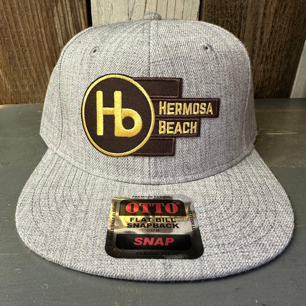 Hermosa Beach THE NEW STYLE 5-Panel Mid Profile Snapback Hat - Grey