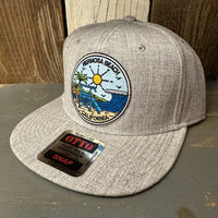 Hermosa Beach SHOREFRONT 6-Panel Mid Profile Snapback Hat - Grey