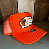 Hermosa Beach RETRO SUNSET Trucker Hat - Orange