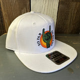 SO FAR :: SO BUENO 6 Panel Mid Profile Snapback Hat - White