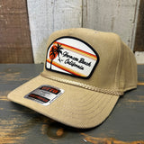 Hermosa Beach RETRO SUNSET Corduroy Baseball Cap - Khaki