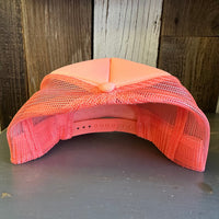 CALIFORNIA POPPY High Crown Trucker Hat - Coral