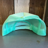 Hermosa Beach SHOREFRONT High Crown Trucker Hat - Seafoam Green