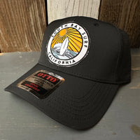 SOUTH BAY SURF (Multi Colored Patch) - 6 Panel Low Profile Baseball Cap - Black